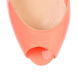 Une Plume flamingo wedge sandal