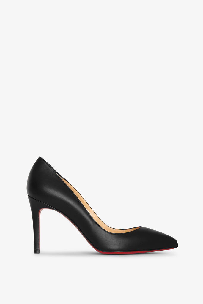 Christian Louboutin Pigalle 85 black leather pump Savannahs