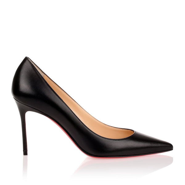 Christian Louboutin | Decollete 554 85 black leather pump | Savannahs