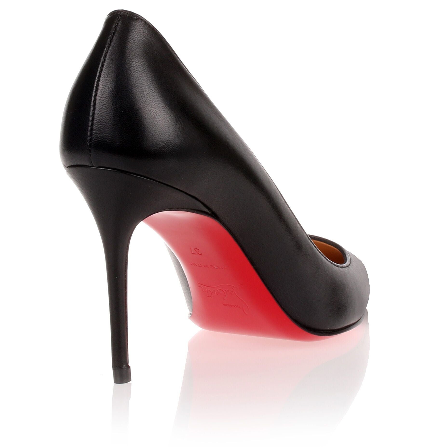 Christian Louboutin | Decollete 554 85 black leather pump | Savannahs