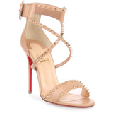 Choka 100 beige spikes sandal
