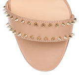 Choka 100 beige spikes sandal