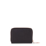 Panettone black logo studded coin purse