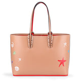 Cabata small beige loubitag bag