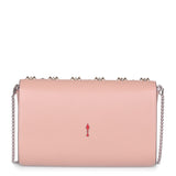 Paloma Loubinthesky beige clutch