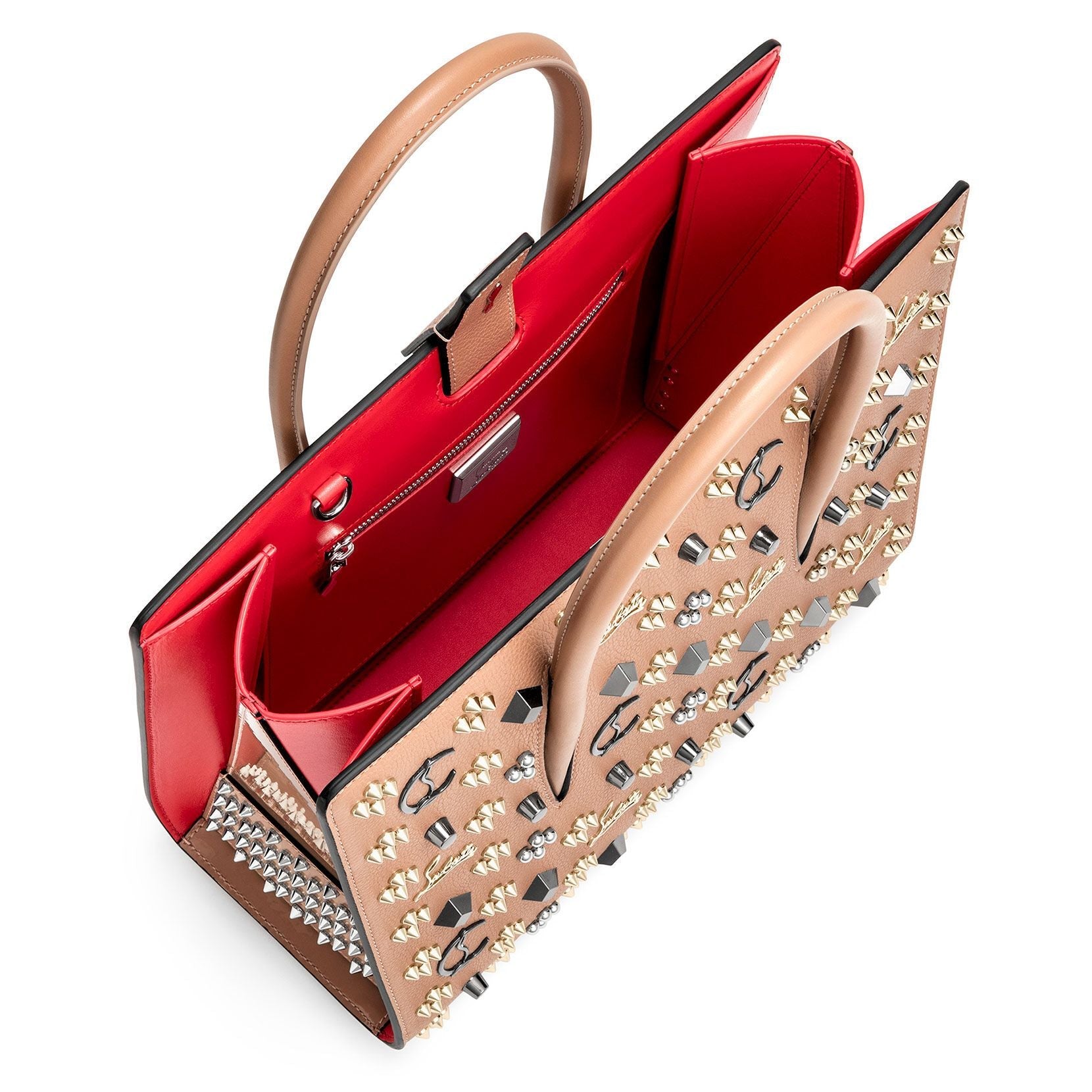 Christian Louboutin | Paloma medium beige loubinthesky bag | Savannahs