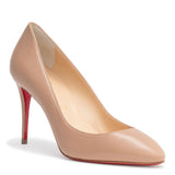 Eloise 85 Beige Leather Pumps