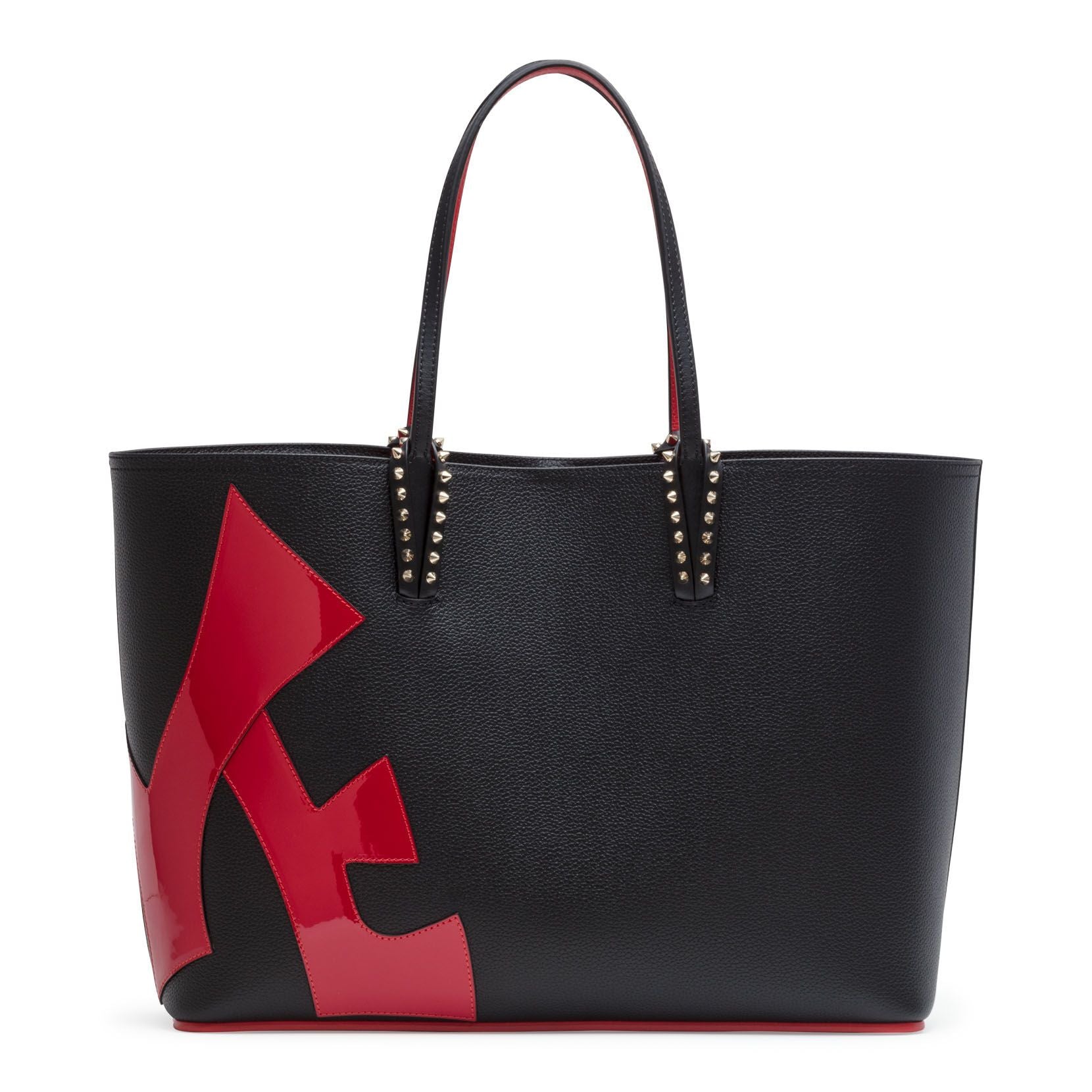 Christian Louboutin | Cabata love patent black tote bag | Savannahs