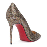 Decollete 100 multi glitter pumps