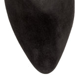 Eloise 85 black suede bootie