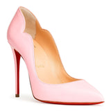 Hot Chick 100 patent pink pumps