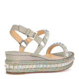 Pyradiams 60 glitter sunset wedges