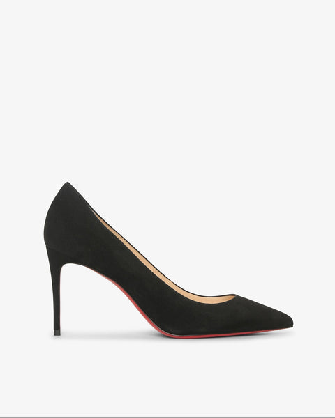 Christian Louboutin | Kate 85 black suede pumps | Savannahs