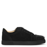 Vieira Spikes black suede sneakers