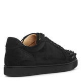 Vieira Spikes black suede sneakers