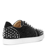 Vieira 2 black glitter leather sneakers