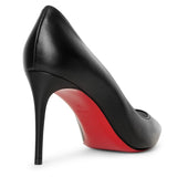 Kate 85 black leather pumps