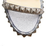 Pira Ryad 110 glitter blue wedges