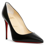 Kate 100 black leather pumps