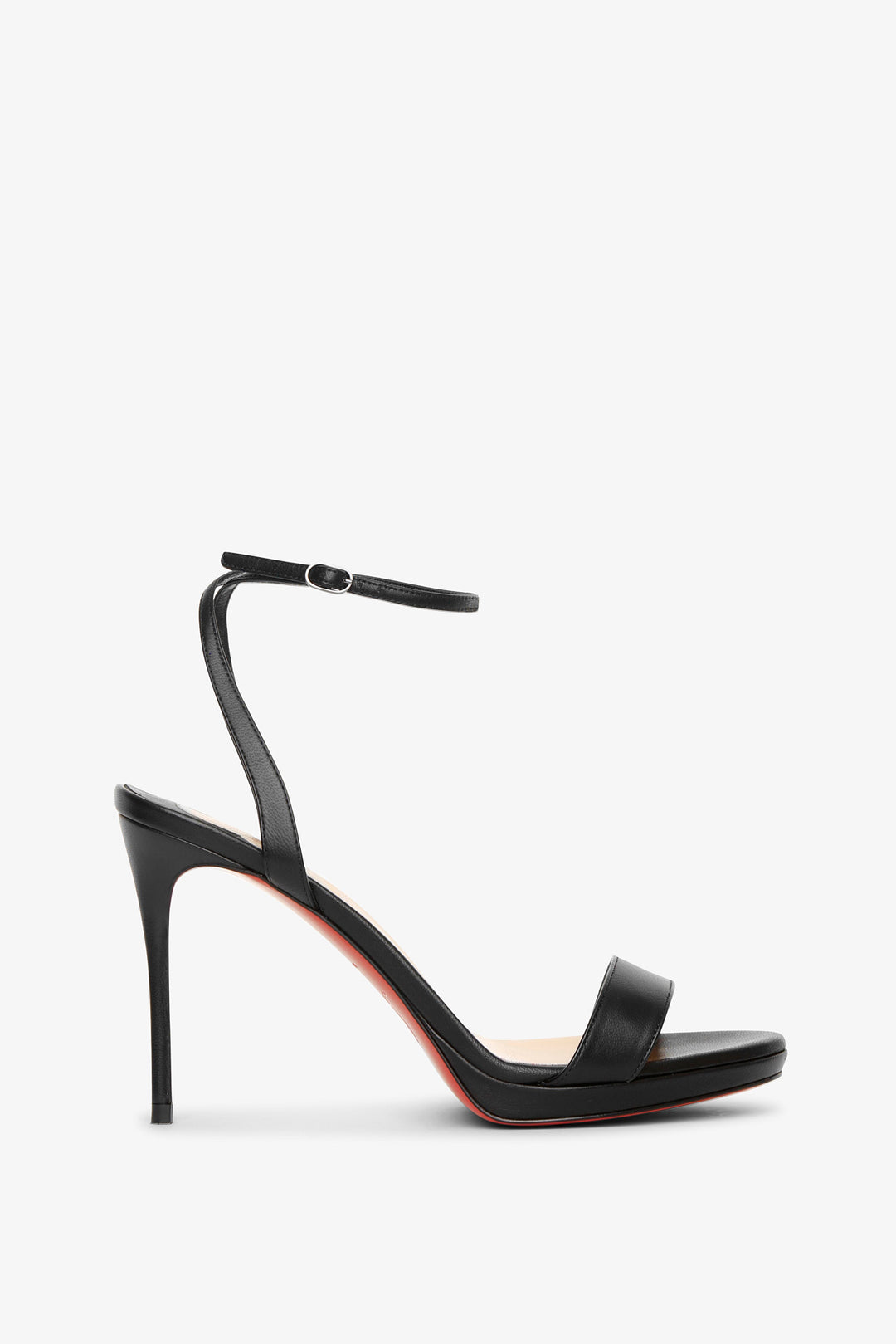 Louboutin black shops sandals