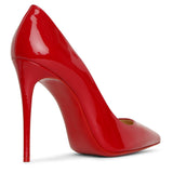 Kate 100 patent red pumps