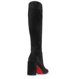 Cavalika 85 black suede boots