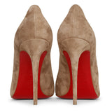 Pigalle Follies 100 fennec suede pumps