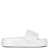 Pool Fun Donna spiked leather slides