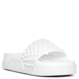 Pool Fun Donna spiked leather slides