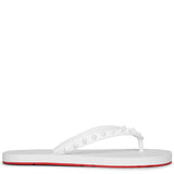 Loubi flip donna white sandals