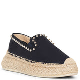 Espaboat spiked canvas espadrilles