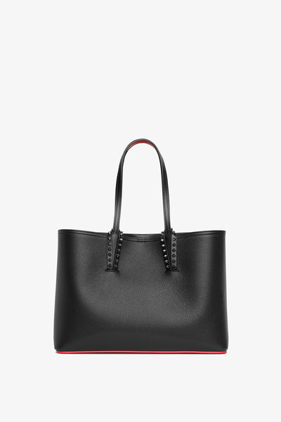 sale★クリスチャンルブタン★Cabata small soft leather bag Christian Louboutin Cabata Soft Small Tote Bag in Grained
