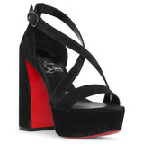 Movida Jane 130 black suede sandals