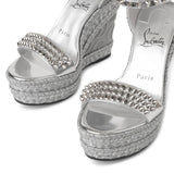 Madmonica 120 glitter wedge sandals