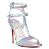 Mara 100 metallic leather sandals