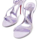 Rosalie strass 100 PVC sandals