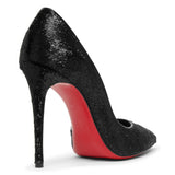 Iriza 100 black velvet pumps