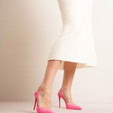 O Kate 100 sling pink suede pumps