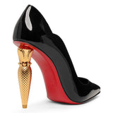 Lipchick 100 black patent pumps