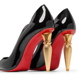 Lipchick 100 black patent pumps