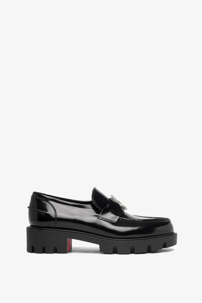 関税込■Christian Louboutin■ルビクロス ラバースライド Loubi Cross - Mules - Rubber - Black - Men - Christian