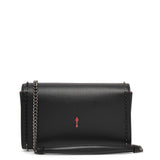 Paloma black mini spikes clutch