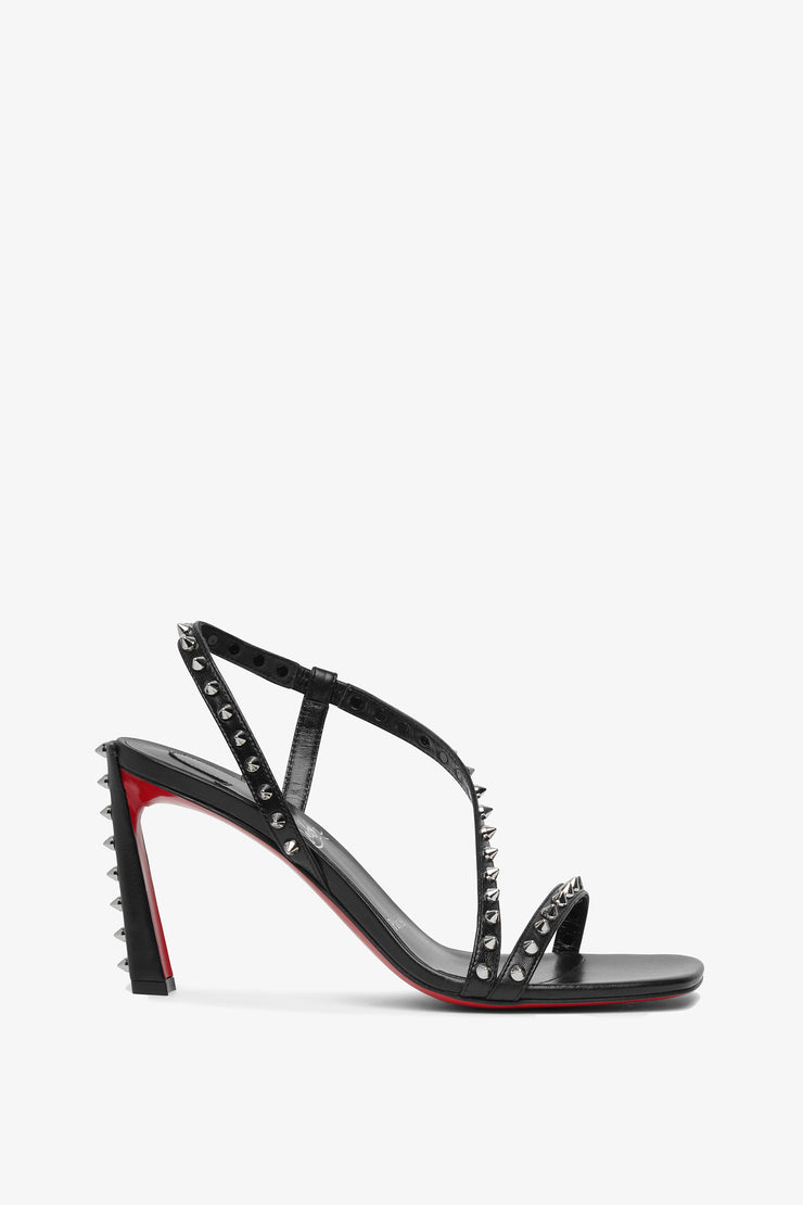 Christian Louboutin Rosa Condorapik 85 black leather sandals Savannahs