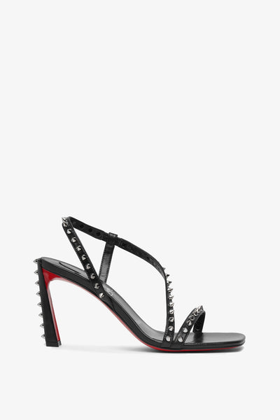 Christian Louboutin | Rosa Condorapik 85 black leather sandals