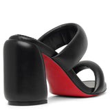 Inflama Sab 85 black leather mules