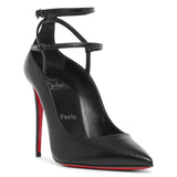 Conclusive 100 black leather pumps