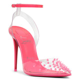Spikoo 100 pink pumps