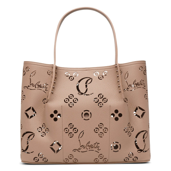 Cabarock Perforated Tote Bag in Brown - Christian Louboutin