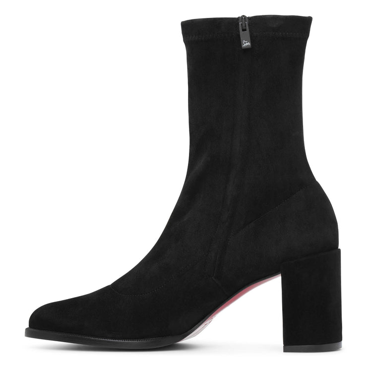 Christian Louboutin | Stretchadoxa 70 black suede ankle boots