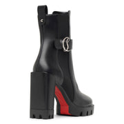 CL Chelsea Lug 100 black leather ankle boots